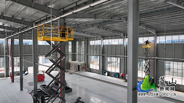 第五屆永州藍(lán)山國(guó)際皮具箱包博覽會(huì)主會(huì)場(chǎng)月底交付，靜待盛會(huì)啟幕